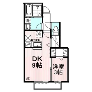 東京都国分寺市日吉町2【アパート】の間取り