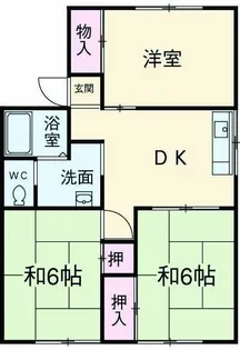 3DKの間取り画像