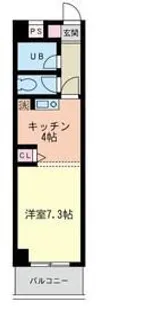 エステート共和【3階】の間取り