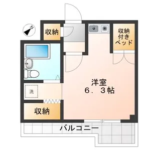 東京都大田区東雪谷3【マンション】の間取り