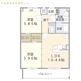 komachi-so 17【4階】の間取り