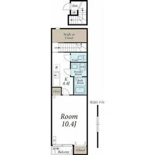 クレストVI【2階】の間取り