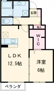 コートヤードG棟【1階】の間取り