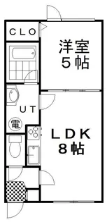アベニール【1階】の間取り
