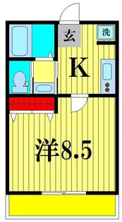 ルミエール【1階】の間取り