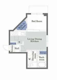 コンフォーザ駒沢公園【1階】の間取り