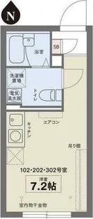 COCOFLAT板橋【1階】の間取り