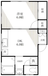 蓮田ビル【3階】の間取り