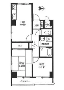 ストーク両国緑【6階】の間取り