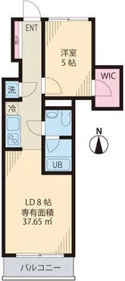 東京都目黒区下目黒3【マンション】の間取り