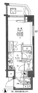 セジョリ南品川【1階】の間取り