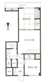 東京都江東区平野2【マンション】の間取り