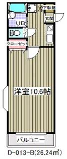 グランピーノ妙典【5階】の間取り