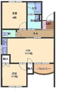 神田196【3階】の間取り