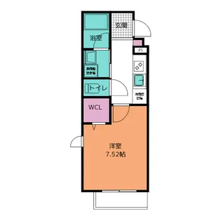 FLOWER GARDEN【3階】の間取り