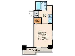 アデスト五条【5階】の間取り