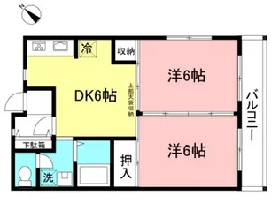 ジュネス・K【2階】の間取り