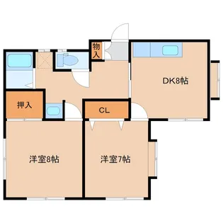 マークスI【1階】の間取り