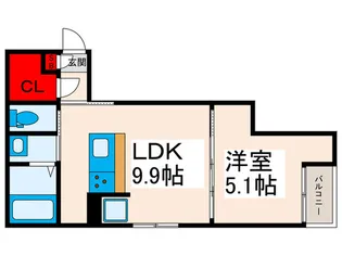 OKUNOOKU【2階】の間取り