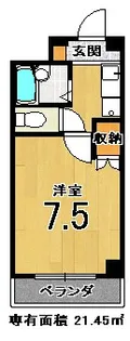 モン・エスト東福寺【2階】の間取り