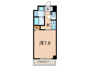 ブルーム土山【4階】の間取り