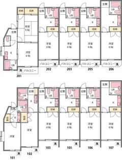 グレース華【2階】の間取り