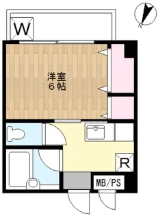 メゾンルミエール【2階】の間取り