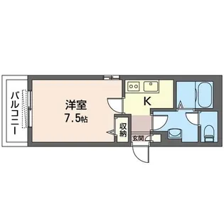 Gaia Villa【3階】の間取り