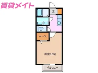 ラグランジュ ポイント エム【2階】の間取り