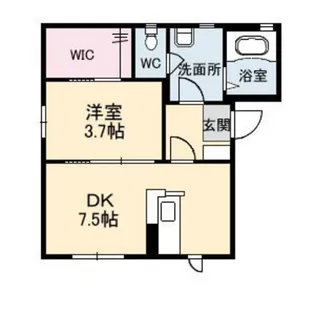 さっちゃん【1階】の間取り