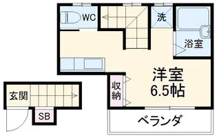 ハイムBRIDGE【2階】の間取り