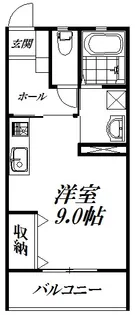 エーデルワイスII【3階】の間取り