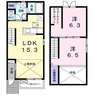 ヴィオラの間取り
