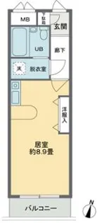 カーサグラン東向島【7階】の間取り