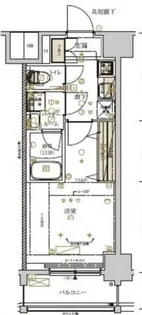 メインステージ川崎新川通【2階】の間取り