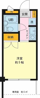 コットンローズ綱島【1階】の間取り