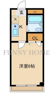 ルラシオン三宿【1階】の間取り