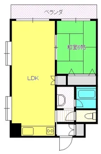 ケイアイビル【2階】の間取り