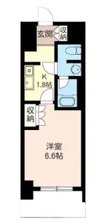 エスティメゾン武蔵小金井【13階】の間取り