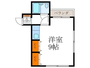 第二正美堂ビル【8階】の間取り