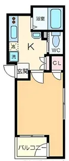 エステル木場【2階】の間取り