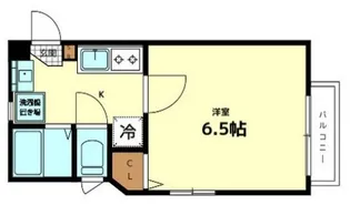 カノン中野坂上弐番館【1階】の間取り