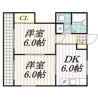 エトワールK【2階】の間取り