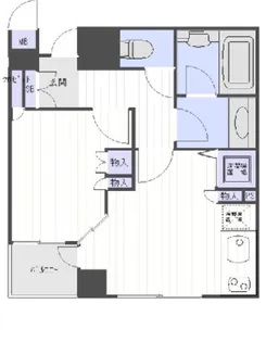 THEパームス代々木III【2階】の間取り