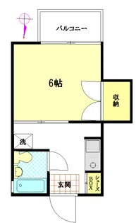 みのりハイツ【2階】の間取り