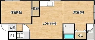 第2タナックマンション【3階】の間取り