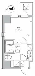 プレミアムキューブ大森本町【7階】の間取り