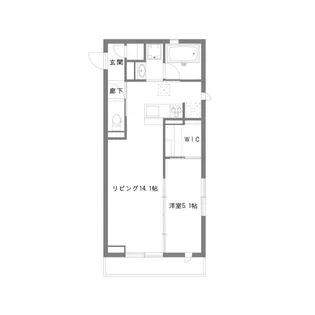 ストーク ヴィラ【1階】の間取り