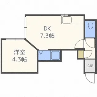 メゾンドJ【3階】の間取り