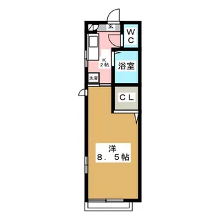 メゾン・ラ・パント【1階】の間取り